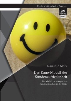 Das Kano-Modell der Kundenzufriedenheit: Ein Modell zur Analyse von Kundenwünschen in der Praxis - Marx, Dominic