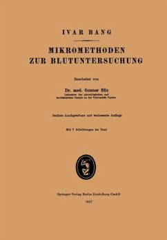 Mikromethoden zur Blutuntersuchung