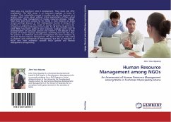 Human Resource Management among NGOs