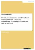 Distributionsstrukturen für schwankende Sendungsmengen. Gestaltung, Optimierung, Anpassungsmöglichkeiten und Maßnahmen (eBook, PDF)