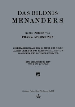 Das Bildnis Menanders - Studniczka, Franz