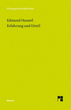 Erfahrung und Urteil (eBook, PDF) - Husserl, Edmund