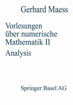 Vorlesungen über numerische Mathematik - MAESS