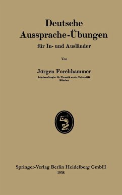 Deutsche Aussprache-Übungen für In- und Ausländer - Forchhammer, Jørgen