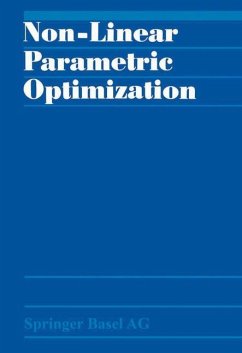 Non-Linear Parametric Optimization - BANK;GUDDAT;KLATTE
