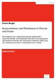 Korporatismus und Pluralismus in Theorie und Praxis (eBook, PDF)