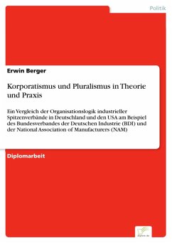 Korporatismus und Pluralismus in Theorie und Praxis (eBook, PDF) - Berger, Erwin