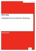 Erfolgsfaktoren für politisches Marketing (eBook, PDF)