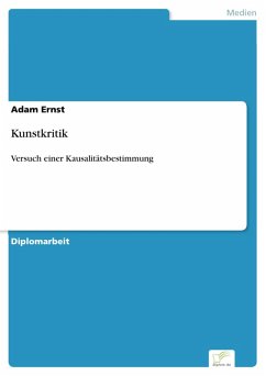 Kunstkritik (eBook, PDF) - Ernst, Adam