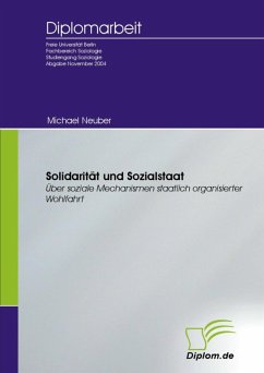 Solidarität und Sozialstaat (eBook, PDF)