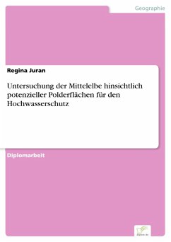 Untersuchung der Mittelelbe hinsichtlich potenzieller Polderflächen für den Hochwasserschutz (eBook, PDF) - Juran, Regina