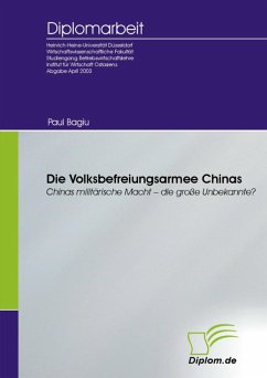 Die Volksbefreiungsarmee Chinas (eBook, PDF)