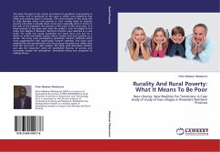 Rurality And Rural Poverty: What It Means To Be Poor