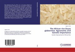 The African rice Oryza glaberrima: Agronomic and Genetic Importance - Yves, Agnoun