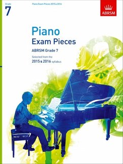 Cover Piano Exam Pieces 2015 & 2016, Grade 7
