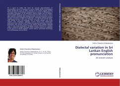 Dialectal variation in Sri Lankan English pronunciation