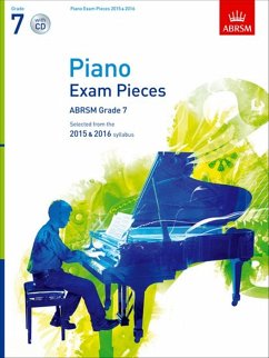 Abrsm: Piano Exam Pieces 2015 & 2016, Grade 7, with CD