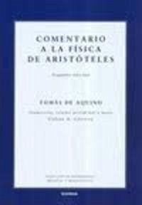 Cover Comentario a la física de Aristóteles