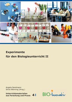 Experimente für den Biologieunterricht II - Florian, Christine