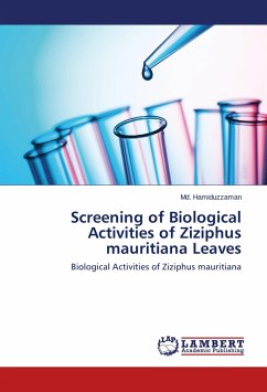 Screening of Biological Activities of Ziziphus mauritiana Leaves