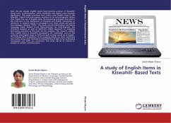 A study of English Items in Kiswahili- Based Texts