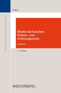 Niedersächsisches Polizei- und Ordnungsrecht (eBook, PDF) - Ipsen, Jörn