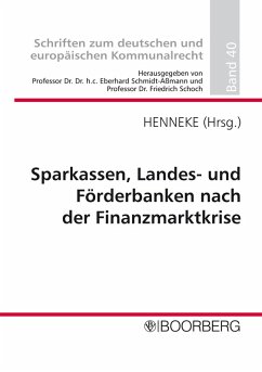Sparkassen, Landes- und Förderbanken nach der Finanzmarktkrise (eBook, PDF)