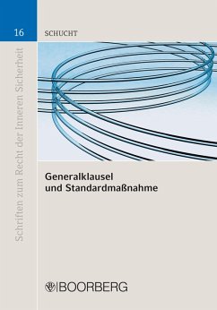 Generalklausel und Standardmaßnahme (eBook, PDF) - Schucht, Carsten
