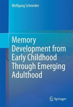 Memory Development from Early Childhood Through Emerging Adulthood - Schneider, Wolfgang