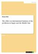 The effect on international business of... - Bild 1
