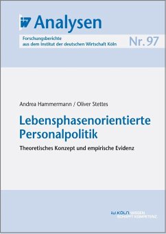 Lebensphasenorientierte Personalpolitik (eBook, PDF) - Hammermann, Andrea; Stettes, Oliver