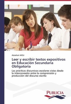 Leer y escribir textos expositivos en Educación Secundaria Obligatoria