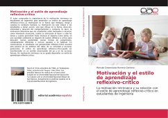 Motivación y el estilo de aprendizaje reflexivo-crítico - Romero Centeno, Rómulo Cresenciano