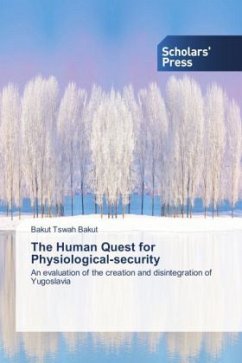 The Human Quest for Physiological-security - Bakut, Bakut Tswah