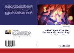 Biological Significance Of Magnesium In Human Body