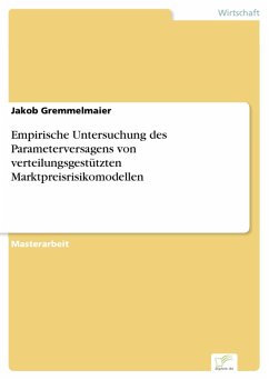 Empirische Untersuchung des Parameterversagens von verteilungsgestützten Marktpreisrisikomodellen (eBook, PDF) - Gremmelmaier, Jakob