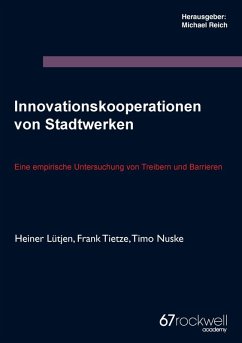Innovationskooperationen von Stadtwerken (eBook, ePUB)