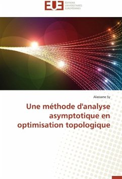Une méthode d'analyse asymptotique en optimisation topologique - Sy, Alassane