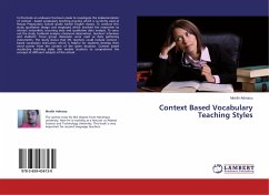 Context Based Vocabulary Teaching Styles