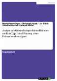 Analyse des Gesundheitsproblems Diabetes mellitus Typ 2 und Planung eines Präventionskonzeptes (eBook, PDF)