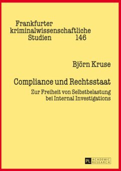Compliance und Rechtsstaat - Kruse, Björn