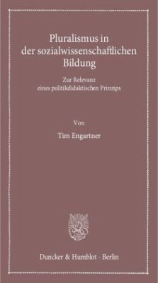 Cover Pluralismus in der sozialwissenschaftlichen Bildung