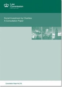 Social Investment by Charities: A Consultation Paper