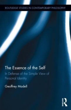The Essence of the Self - Madell, Geoffrey