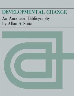 Developmental Change - Spitz, Allan A
