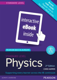 Cover Pearson Baccalaureate Physics Standard Level 2nd edition ebook only edition (etext) for the IB Diploma