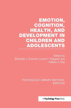 Emotion, Cognition, Health, and Development in Children and Adolescents (Ple: Emotion)