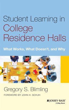 Student Learning in College Residence Halls - Blimling, Gregory S