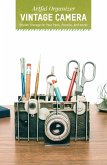 Artful Organizer: Vintage Camera: Stylish Storage for Your Pens, Pencils, and More! (Office Desk Organizer and Accessories, Office Supplies Desk Organ