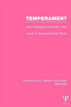 Temperament - Buss, Arnold H; Plomin, Robert